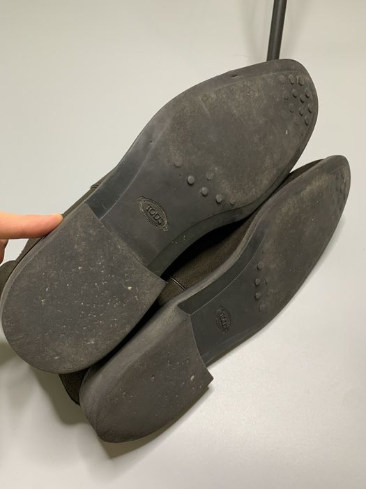 Мужские ботинки челси tods made in italy