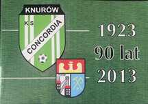 Broszura klubu KS Concordia Knurów