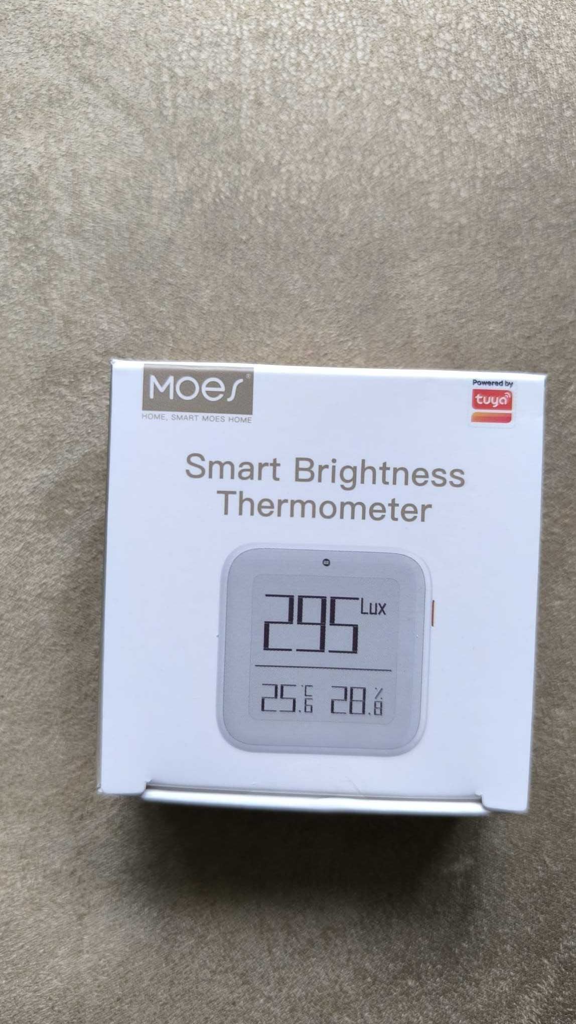 Moes czujnik temperatury światła wilgotności Tuya Zigbee