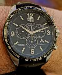 Zegarek męski Swiss Made Atlantic Worldmaster Big Date Chronograph Set