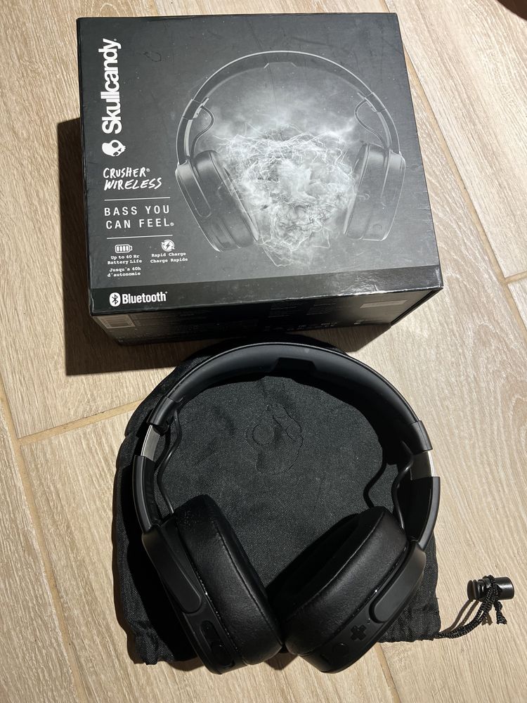 Наушники Skullcandy Crusher с регулятором басса