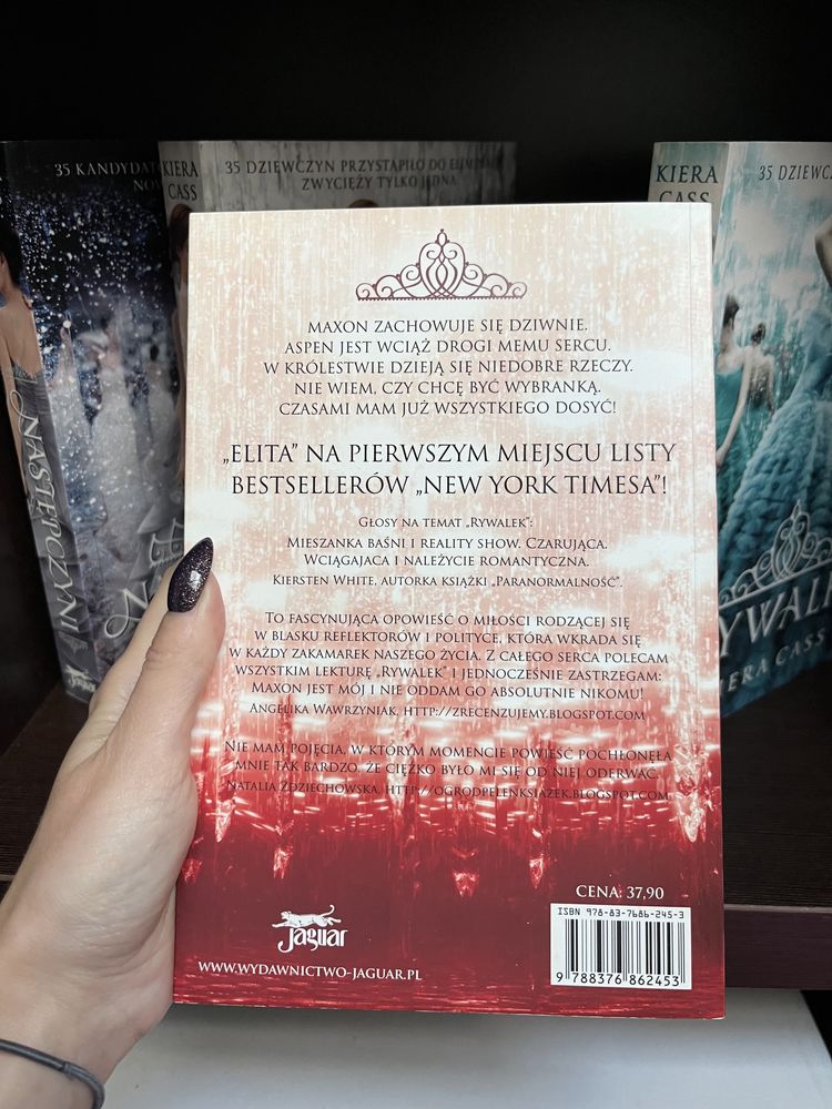 Trylogia Rywalki + Następczyni Kierra Cass