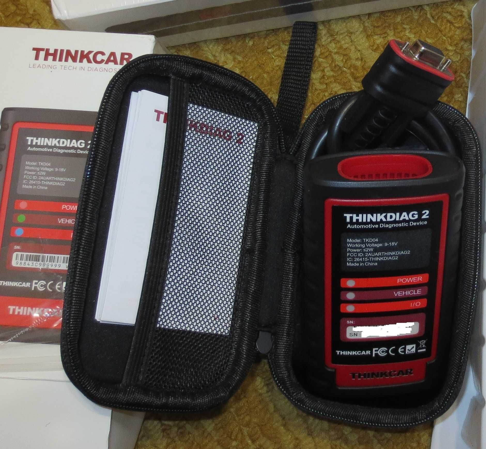 Thinkdiag 2 Автодиагностика.THINKTPMS T90 S3.Сканер Автомультим. ОБМЕН