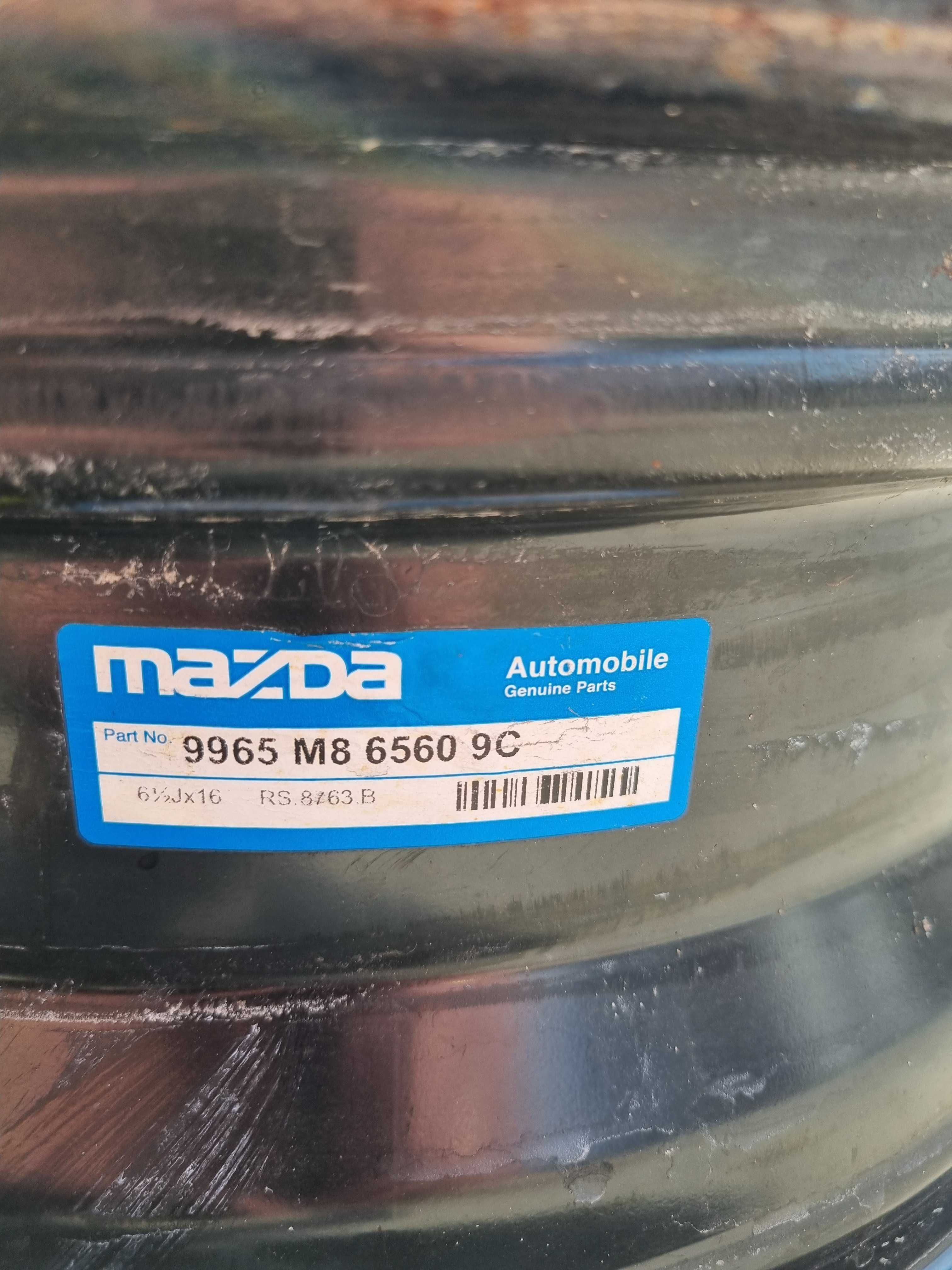 FELGI STALOWE 5x114,3 R16" 6,5Jx16 ET52,5 MAZDA 3 5 6 CX30 CX3 CX5 F45
