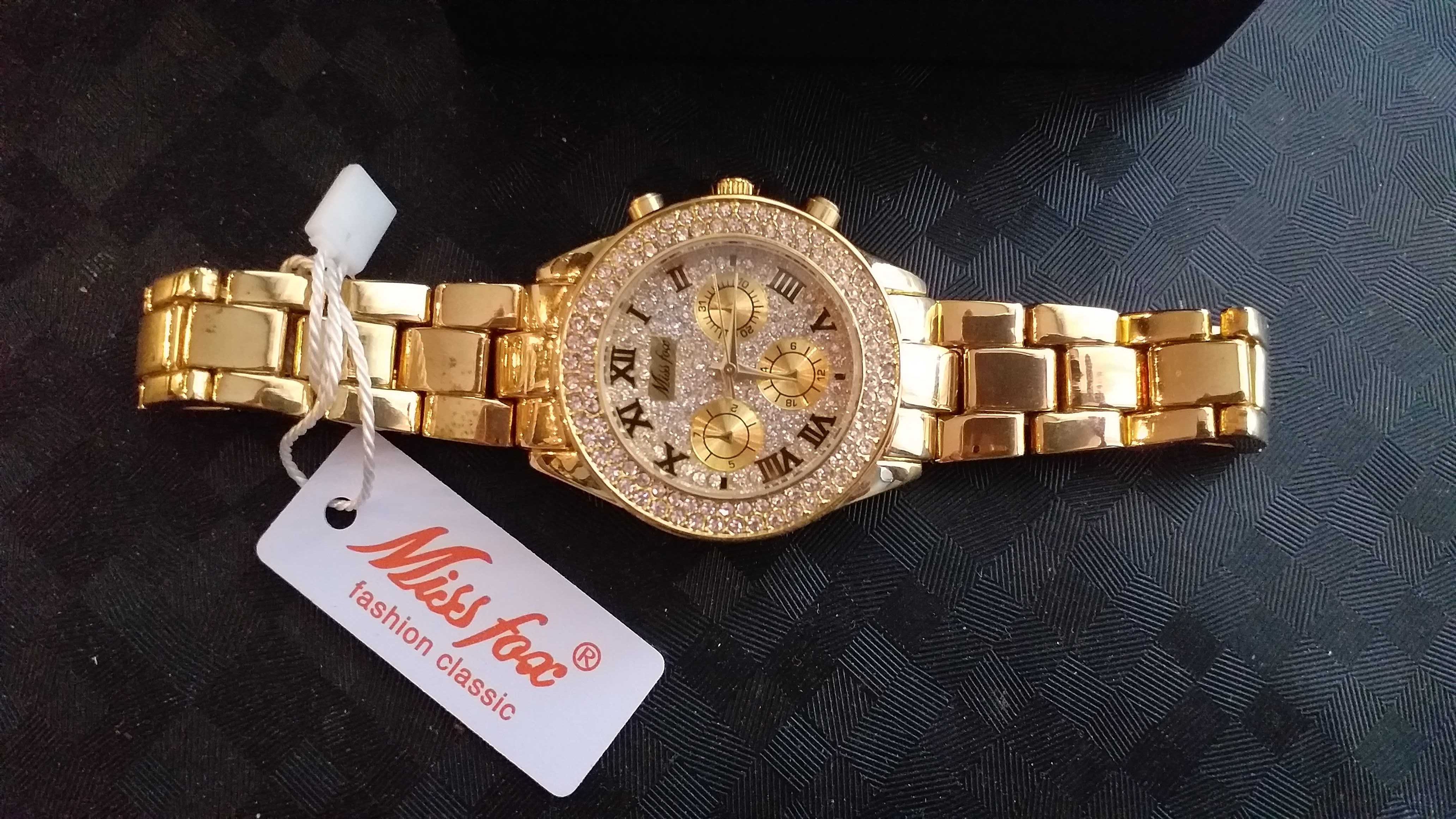 zegarek damski luksusowy Miss Fox nowy za mniej niż  połowę ceny
