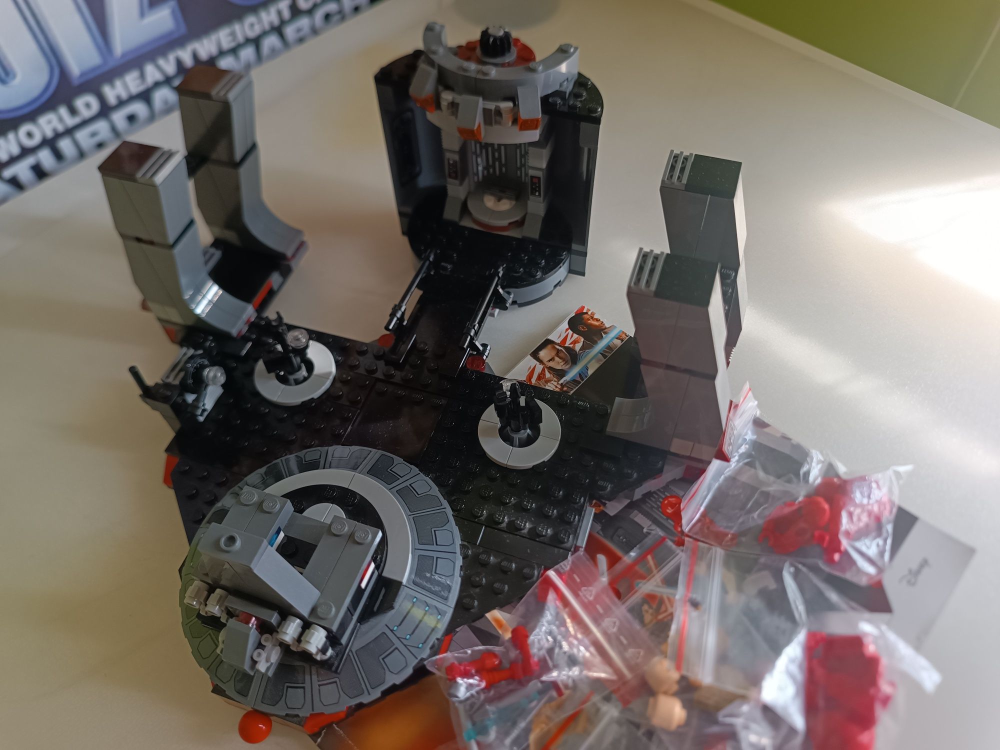 LEGO star wars sala tronowa snoka 75216