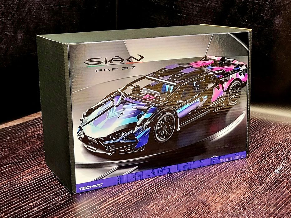 Конструктор Technic Lamborghini Sian 1314 деталей сумісний з LEGO лего