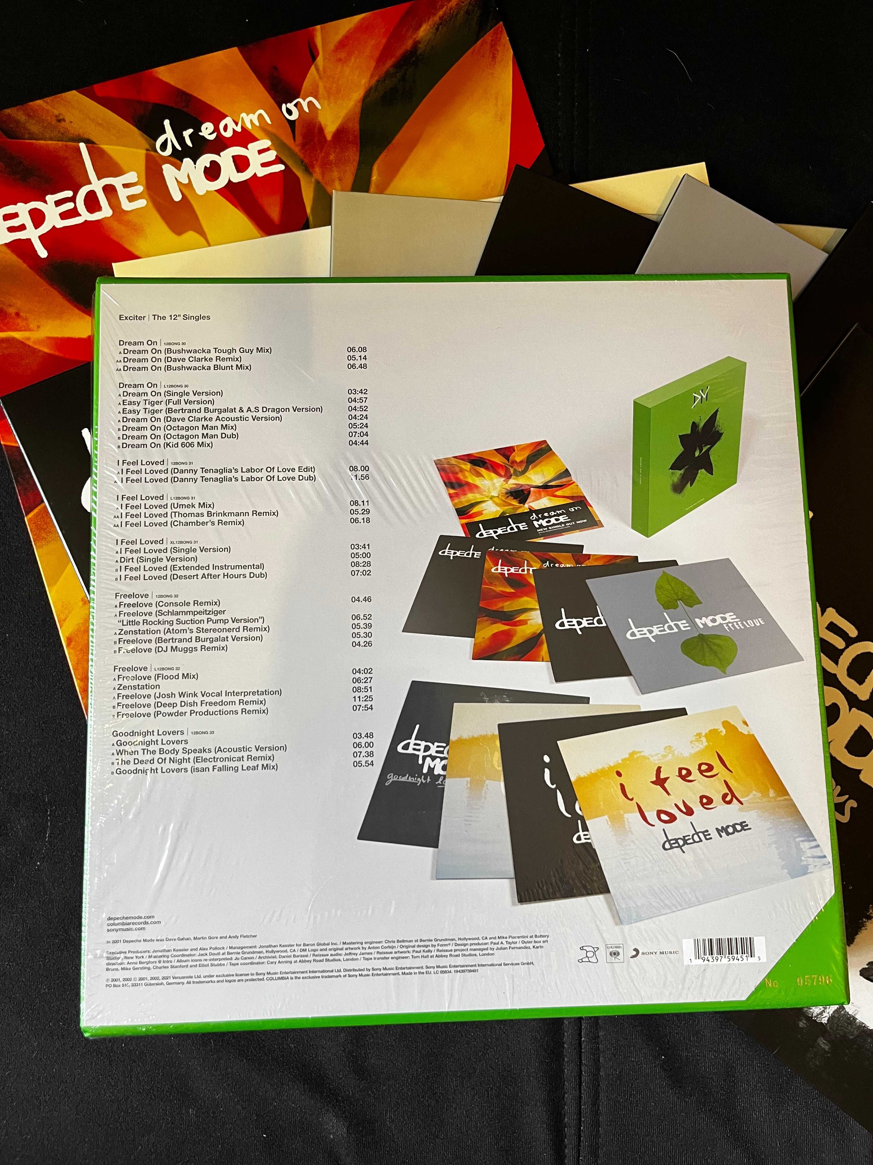 depeche MODE Exciter The 12" Singles Box Set