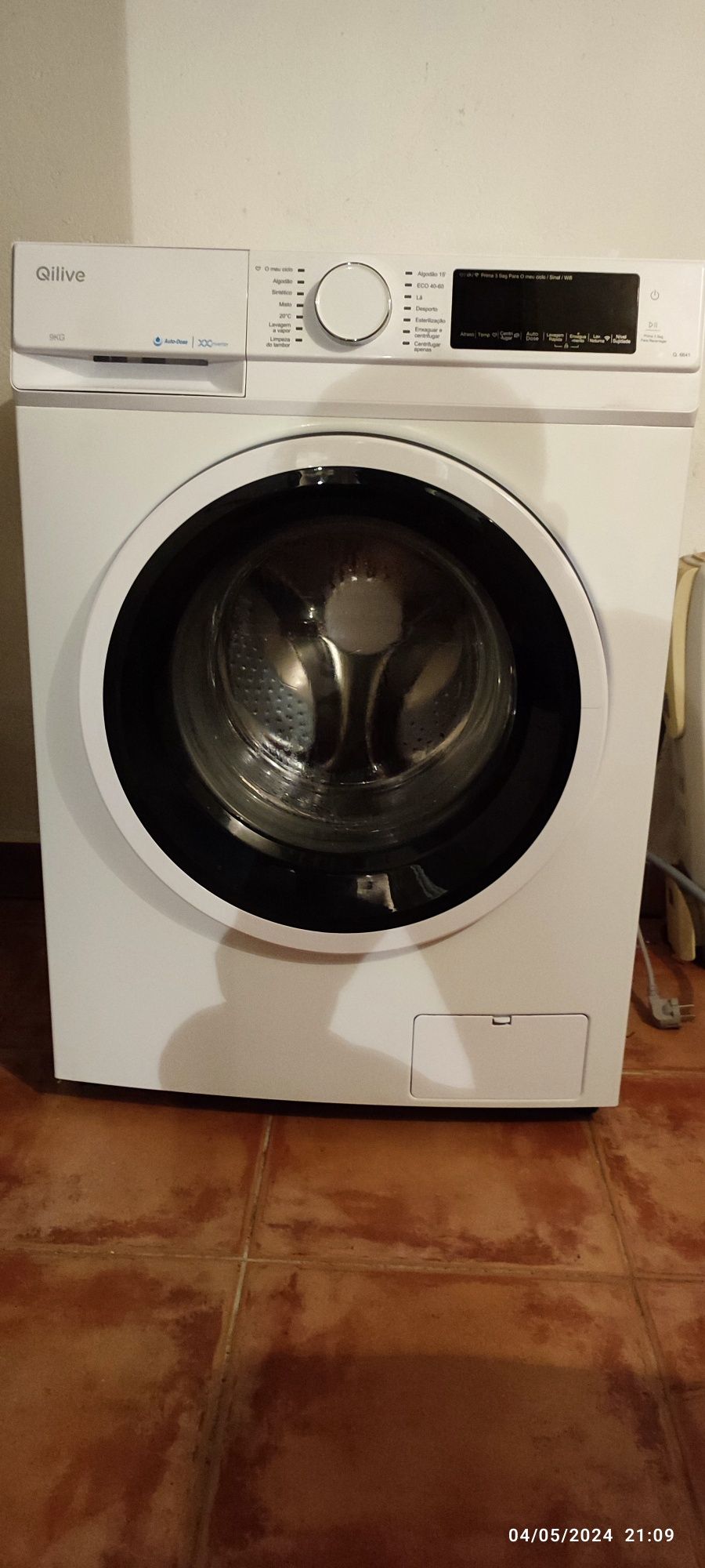 Máquina de lavar roupa Qilive