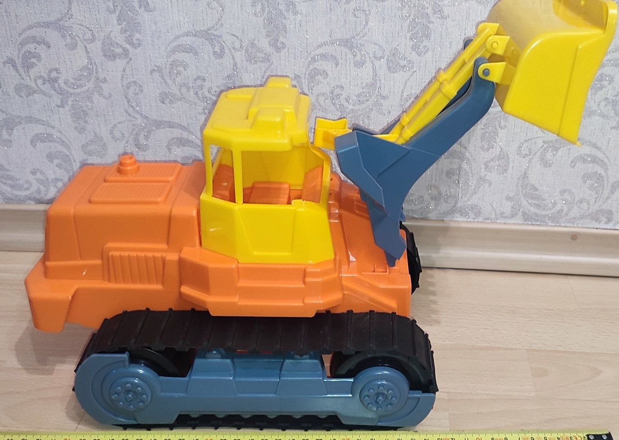 Трактор гусеничный игрушечный, пластиковый, Polesie Большой 45 см