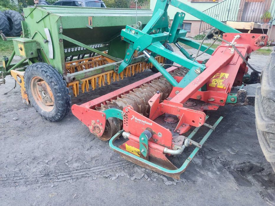 zestaw uprawowo siewny amazone kuhn 3m brona wirowa + siewnik