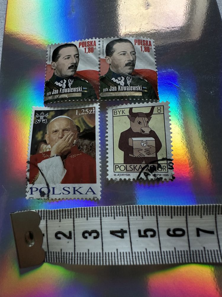 Znaczek pocztowy kolekcjonerski znak zodiaku byk