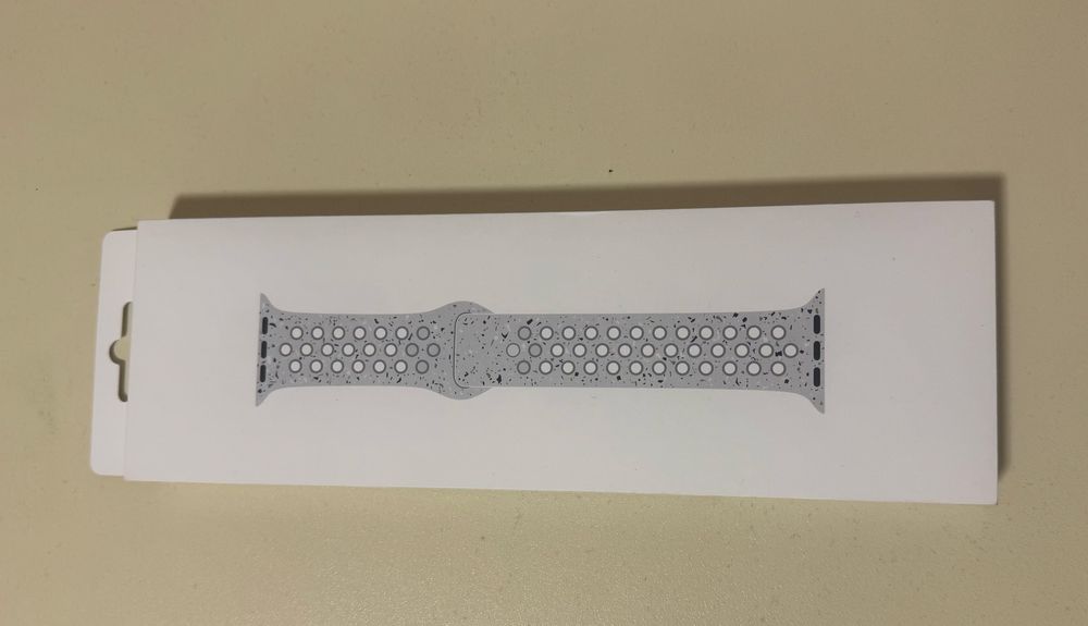 Ремінець Аpple Watch 46mm Veiled Grey Nike Sport Band S/M