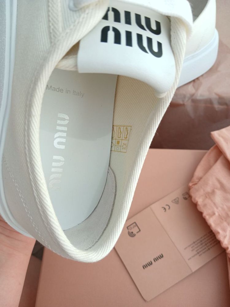 Кеди Miu Miu 38;39 кеды кросівки