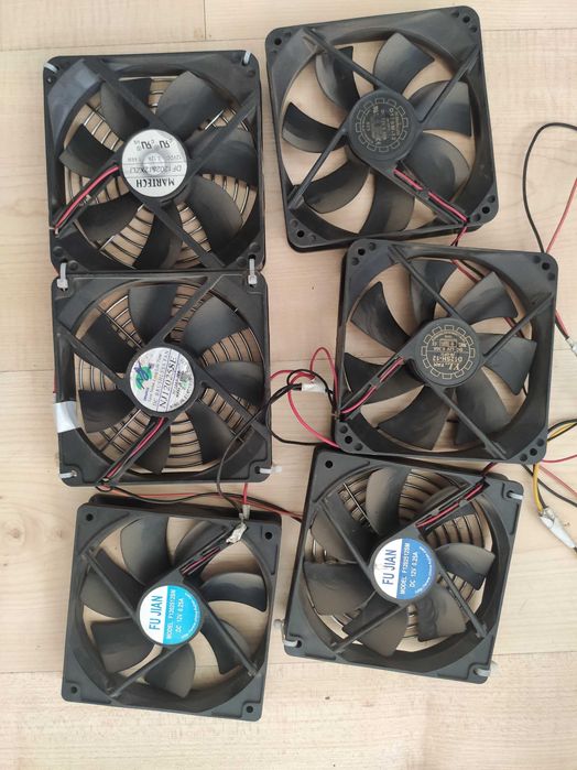 Куллер вентилятор 12v 120мм