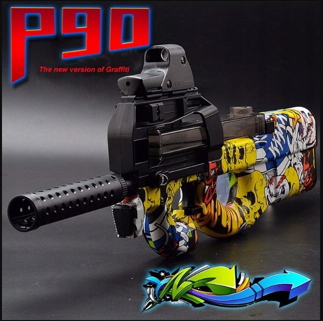 Karabin Automatyczny Na Kulki Żelowe P90 Pistolet Na Kulki