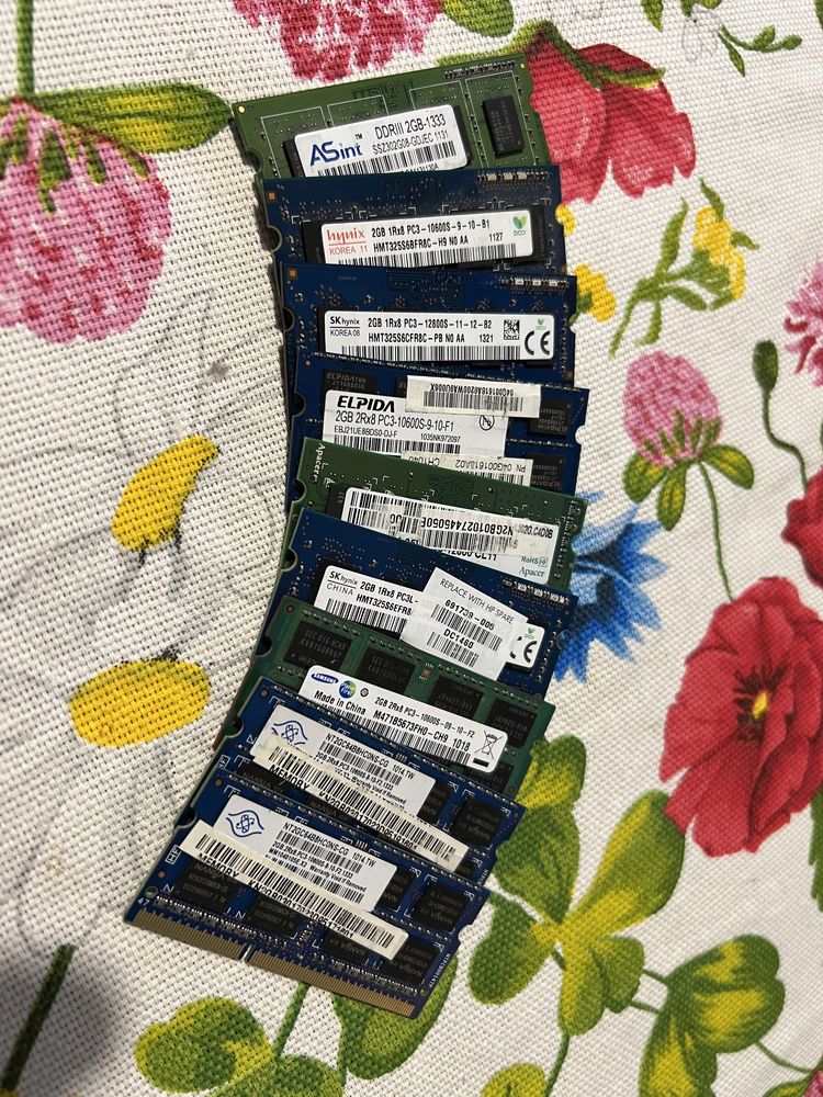 Оперативная память so-dimm ddr3 2gb