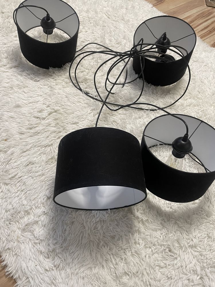 Lampa wisząca / sufitową loft pająk 4 24/15