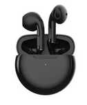 Czarne Słuchawki Bluetooth TWS Bezprzewodowe AirPro 6 Douszne EarPods