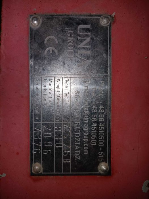 Agregat Unia Kos 2.6