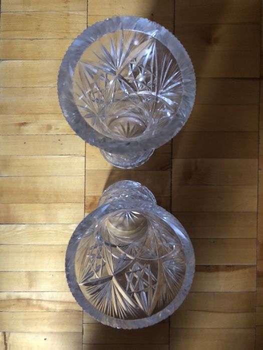 Ваза хрустальная 50-х годов СССР