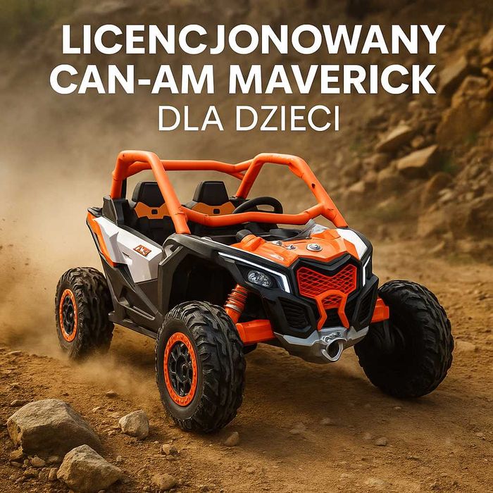 CAN-AM MAVERICK - UTV Buggy dla dzieci  - Zdalnie sterowany!
