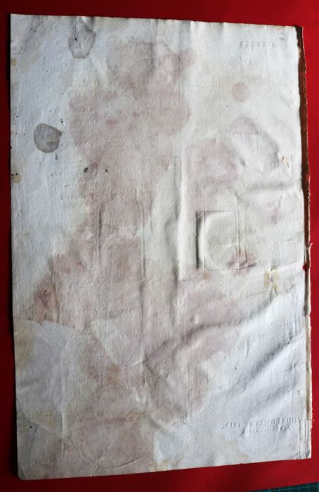 Ataídes, Condes de Atouguia bela árvore de costados 1623 rara