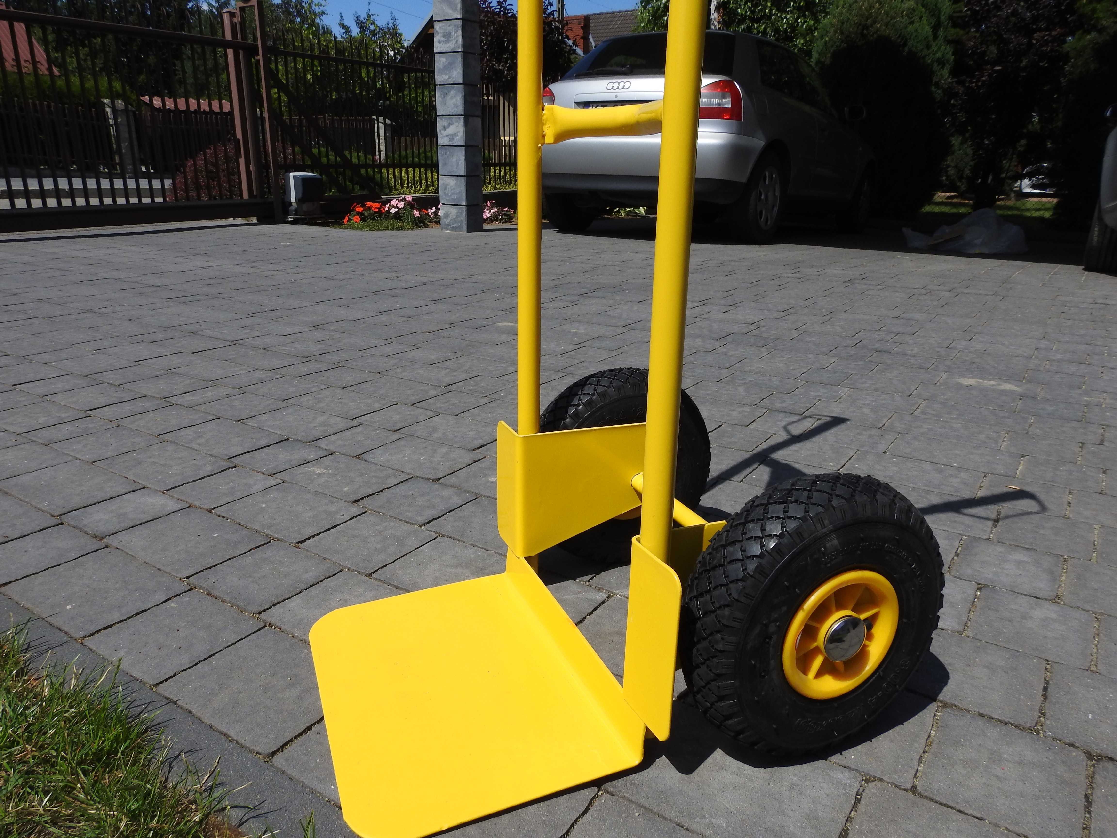 Wózek transportowy magazynowy z podestem młynarka, nowy, udźwig 200kg