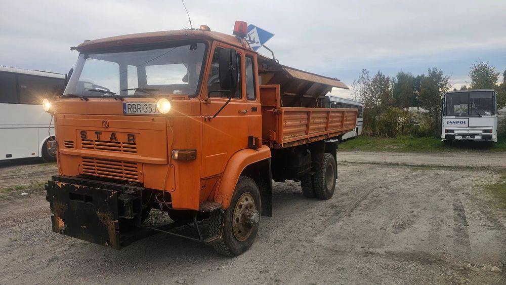 Star WYWROTKA PIASKARKA  STAR 244 - ORYGINAŁ - 4X4 - SILNIK S359 - + piaskarka - 8900 zl netto