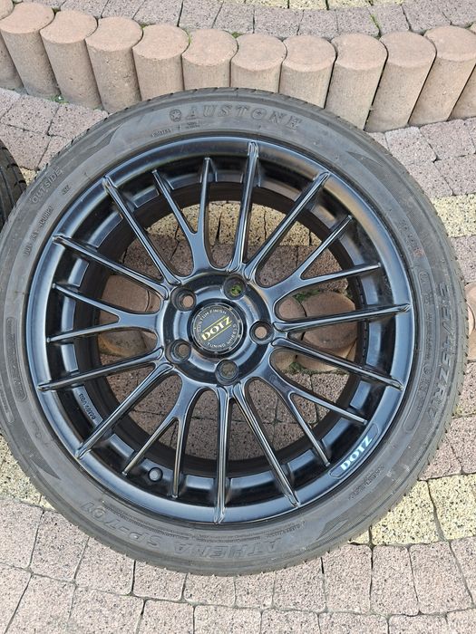 Felgi DOTZ 17" 5x112 Opony letnie 215/45/17 Audi/Skoda/Seat/Vw