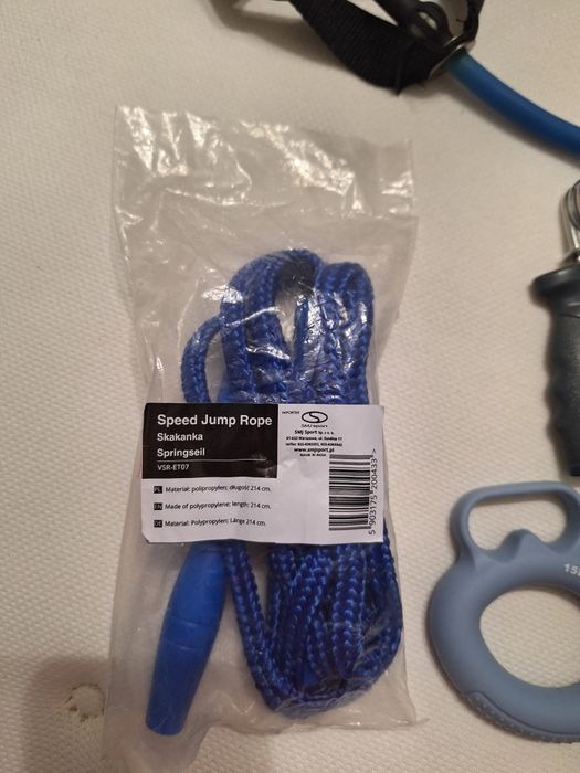 Skakanka ściskaczki 2 szt + guma gratis