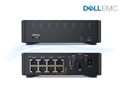 Комутатор керований, Dell X1008