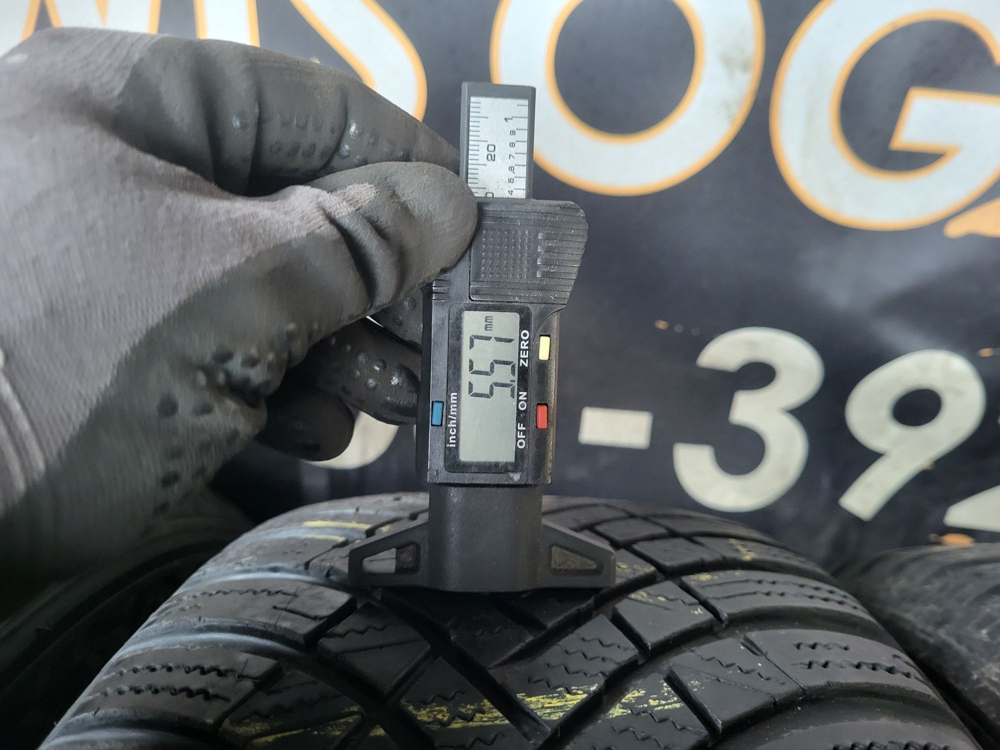 Opony zimowe 205/55/16 Hankook 22rok 5,5/7,6mm