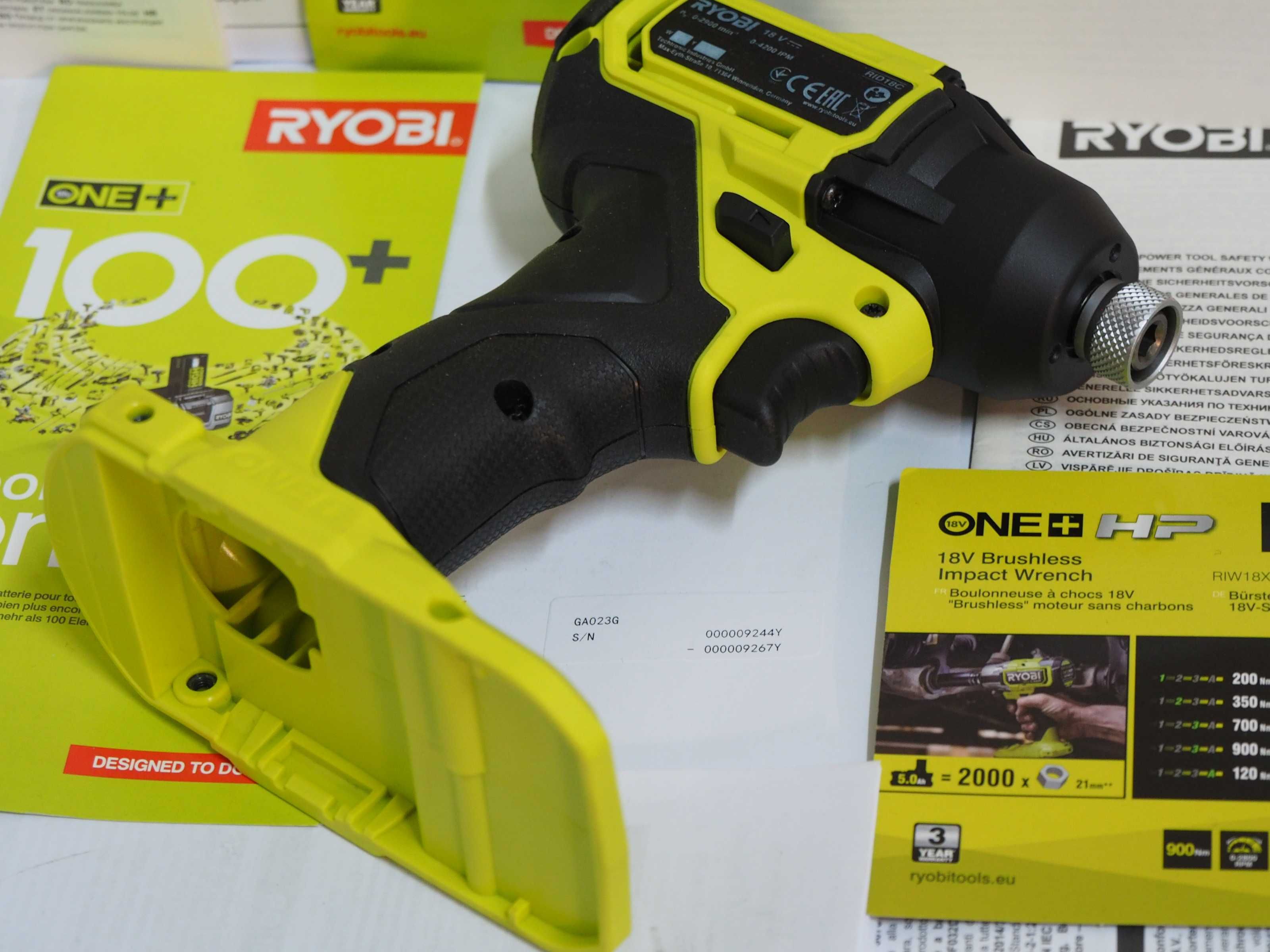 RYOBI RID 18C udarowa zakrętarka 240Nm Najnowsza ONE-HP bez aku 18v