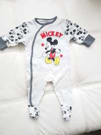 Pajacyk piżamka spioszki 68 Myszka Miki Mickey Mouse