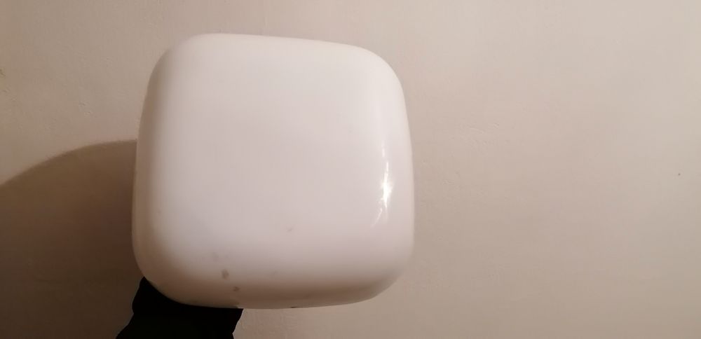 Lampa szklana 3 szt. oprawa lampy E27 na ścianę sufit klatka schodowa