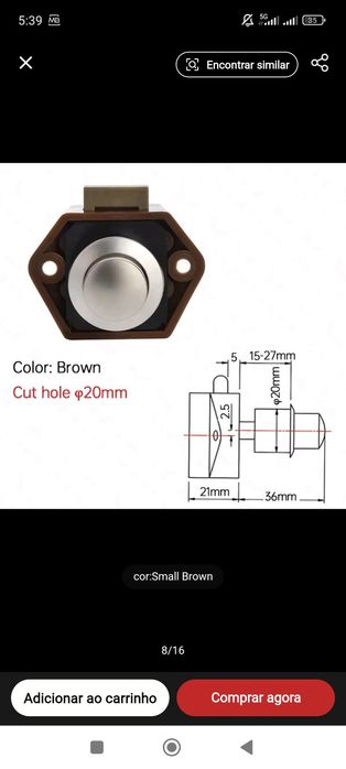 puxadores para venda