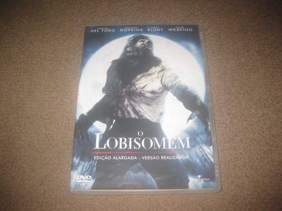 DVD "O Lobisomem" com Anthony Hopkins