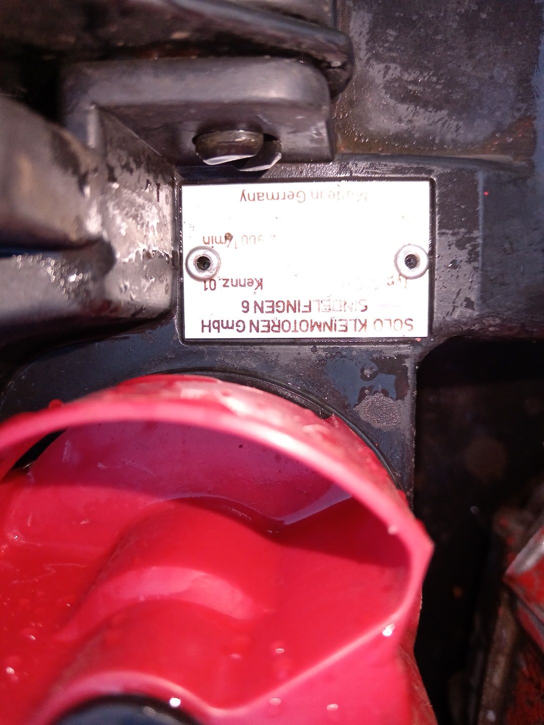 Бензинова газонокосилка SOLO, двигун briggs 190cc, ,не Honda ohv