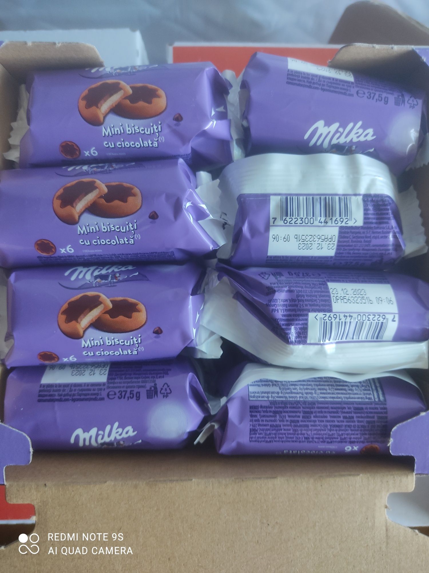 Міні бісквіт мілка(milka) choco minis