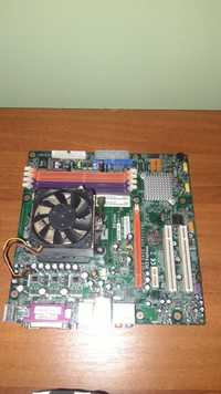 Комплект материнської плати HT2000 + процесор AMD Athlon