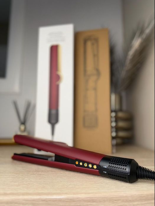 Випрямляч Dyson Airstrait HT-01 — Velvet Red/Gold | Дайсон Червоний