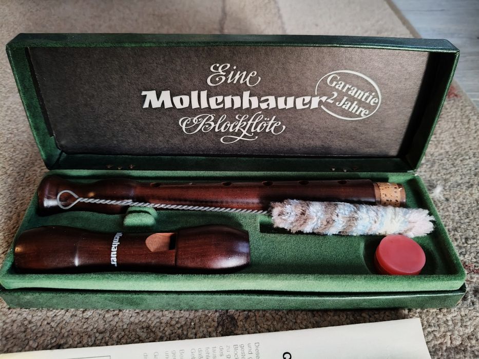 flet prosty Mollenhauer, 41 lat zapakowany w zielone etui