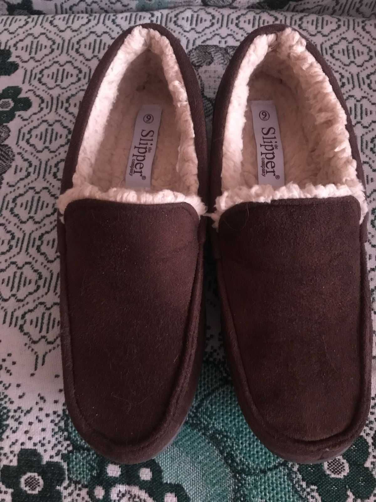 Мокасіни замшевие Slipper на меху