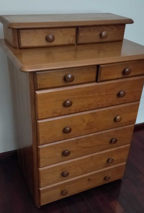 CÓMODA / marca CERNE (em madeira maciça)