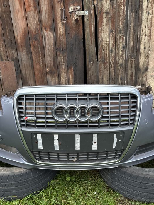 Zderzak Audi A6C6 S-line Grill