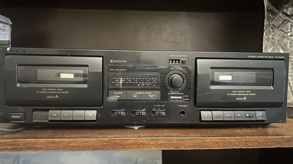 Кассетный магнитофон stereo cassette Deck TC-W 465