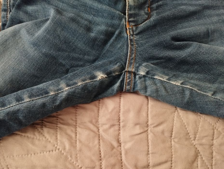 Używane męskie spodnie jeansowe John Doe Ironhead Mechanix r. W28/L32