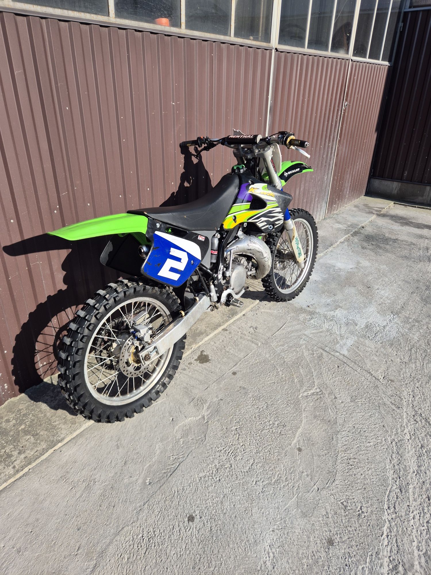 Cross kawasaki kx 125 2t