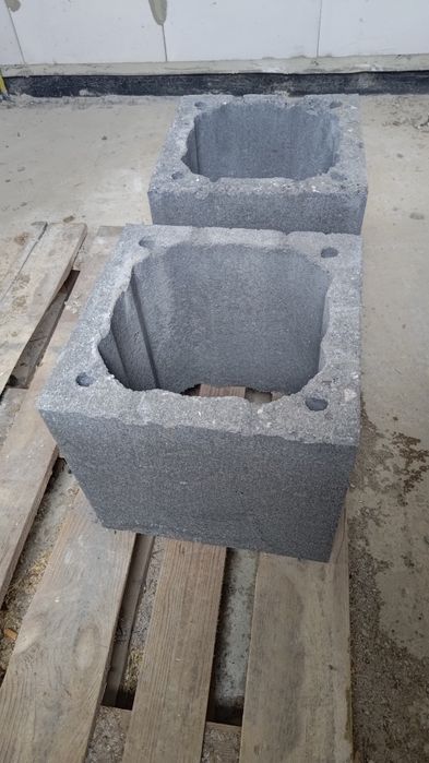 Jawar pustak kominowy perlitowy 36X36X33 CM. (2szt.)